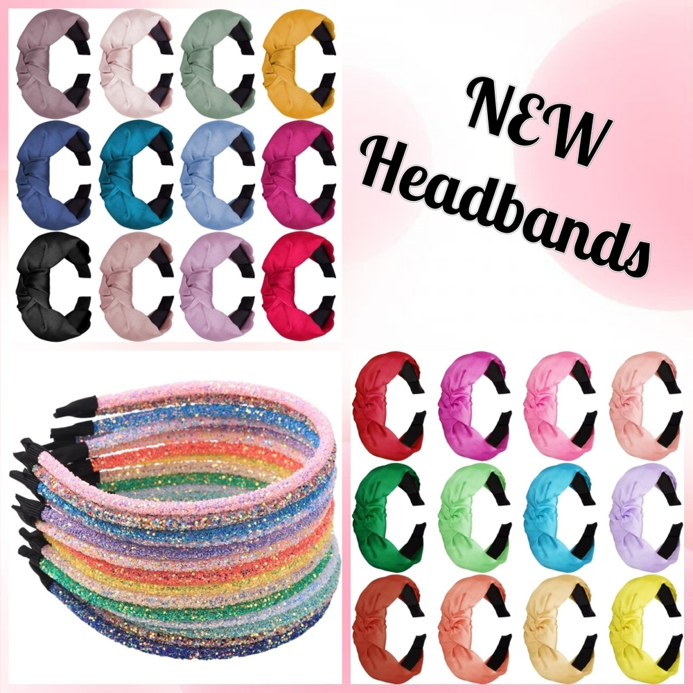 $7-$12 NEW Headbands Hair Clips  Accessories Assorted Choose Multiple Colors - Picture 3 of 15